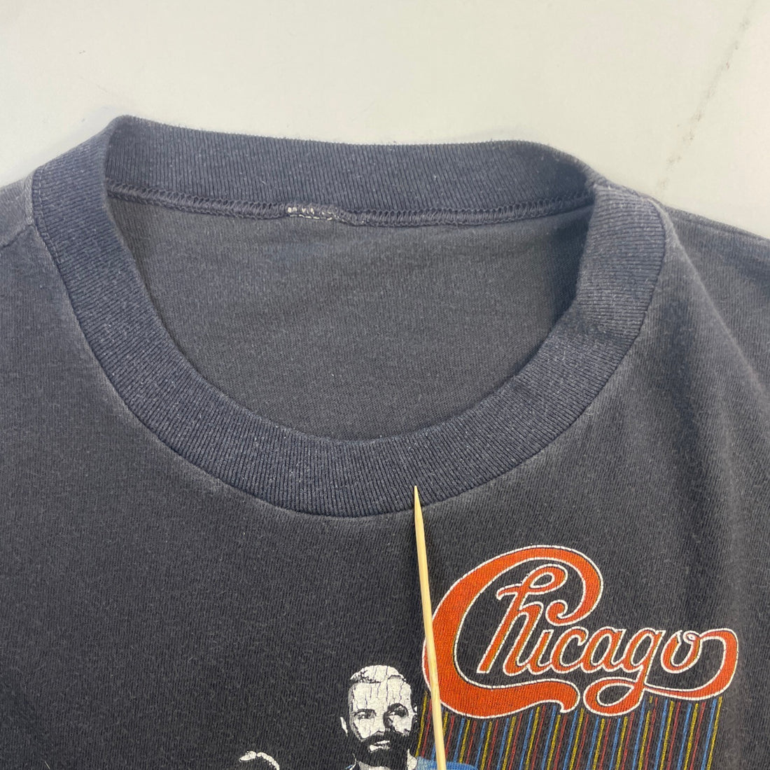 Vintage Chicago On Tour T-Shirt Size Large 1985 80s