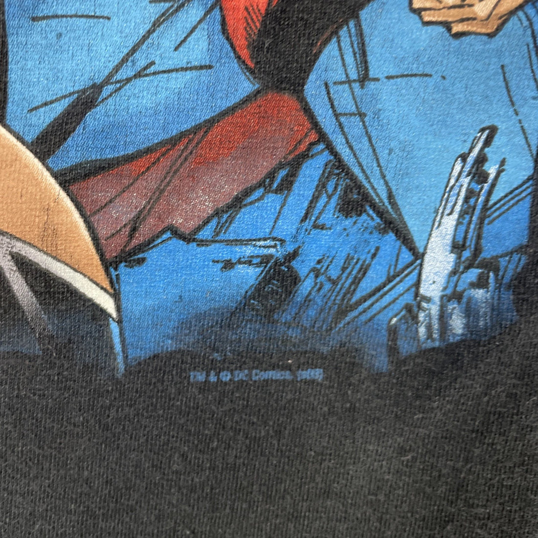 Batman Superman Wonder Woman T-Shirt Size Large DC Comics