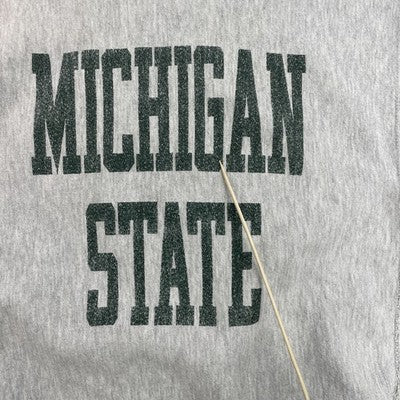 Vintage Michigan State Spartans Champion Reverse Weave Sweatshirt XL 90s NCAA