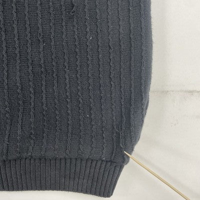 Vintage Tosani Canada Crewneck Sweater Size Medium Black