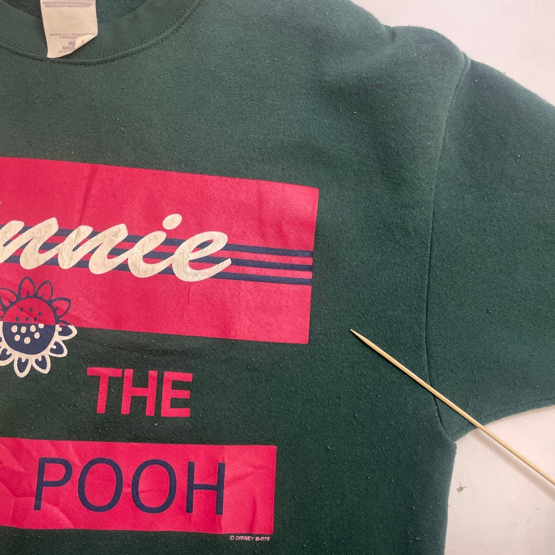 Vintage Winnie The Pooh Disney Crewneck Sweatshirt Size Medium Large