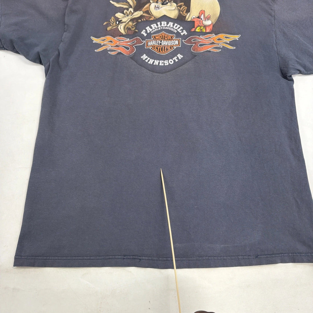 Harley Davidson Motorcycles Good Ole Boys Club Looney Tunes T-Shirt Size XL