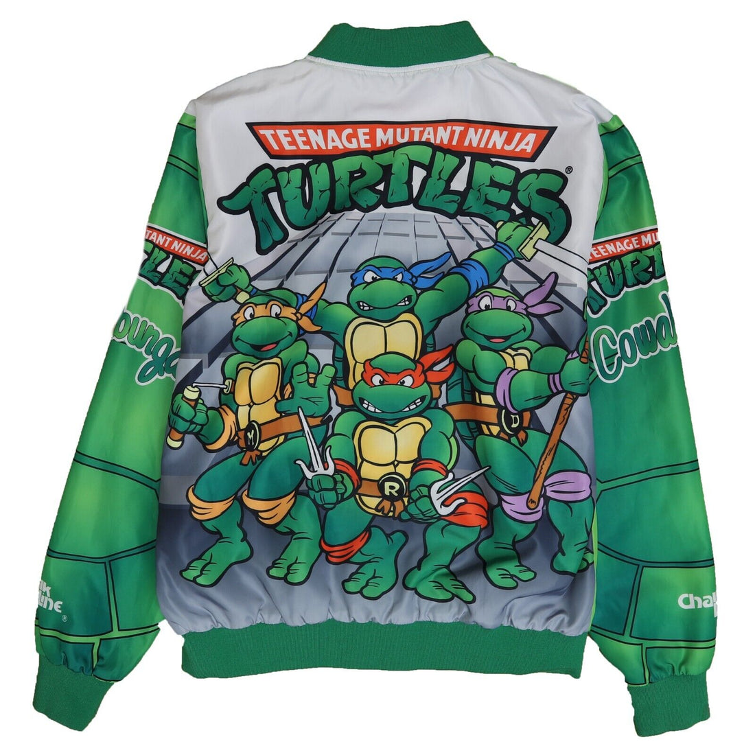 Teenage Mutant Ninja Turtles Chalk Line Fanimation Jacket Medium Nickelodeon