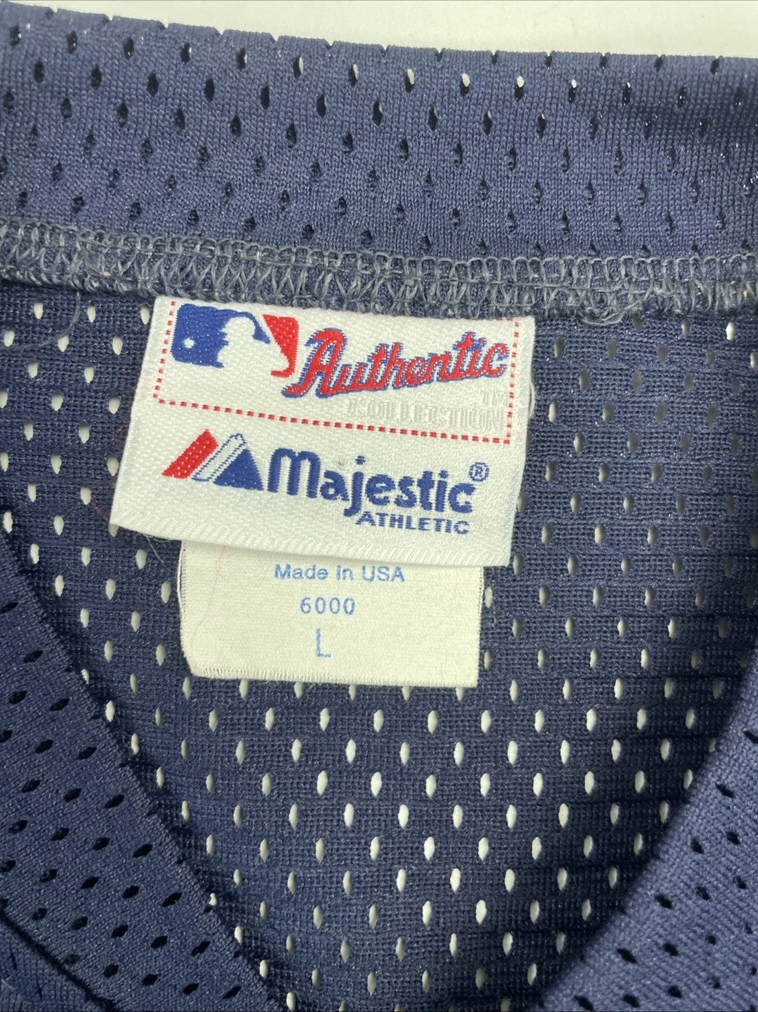 Vintage Cleveland Indians Majestic Pullover Jersey Size Large MLB