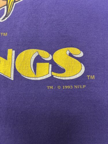 Vintage 1993 Minnesota Vikings Sweatshirt Size XL by Trench