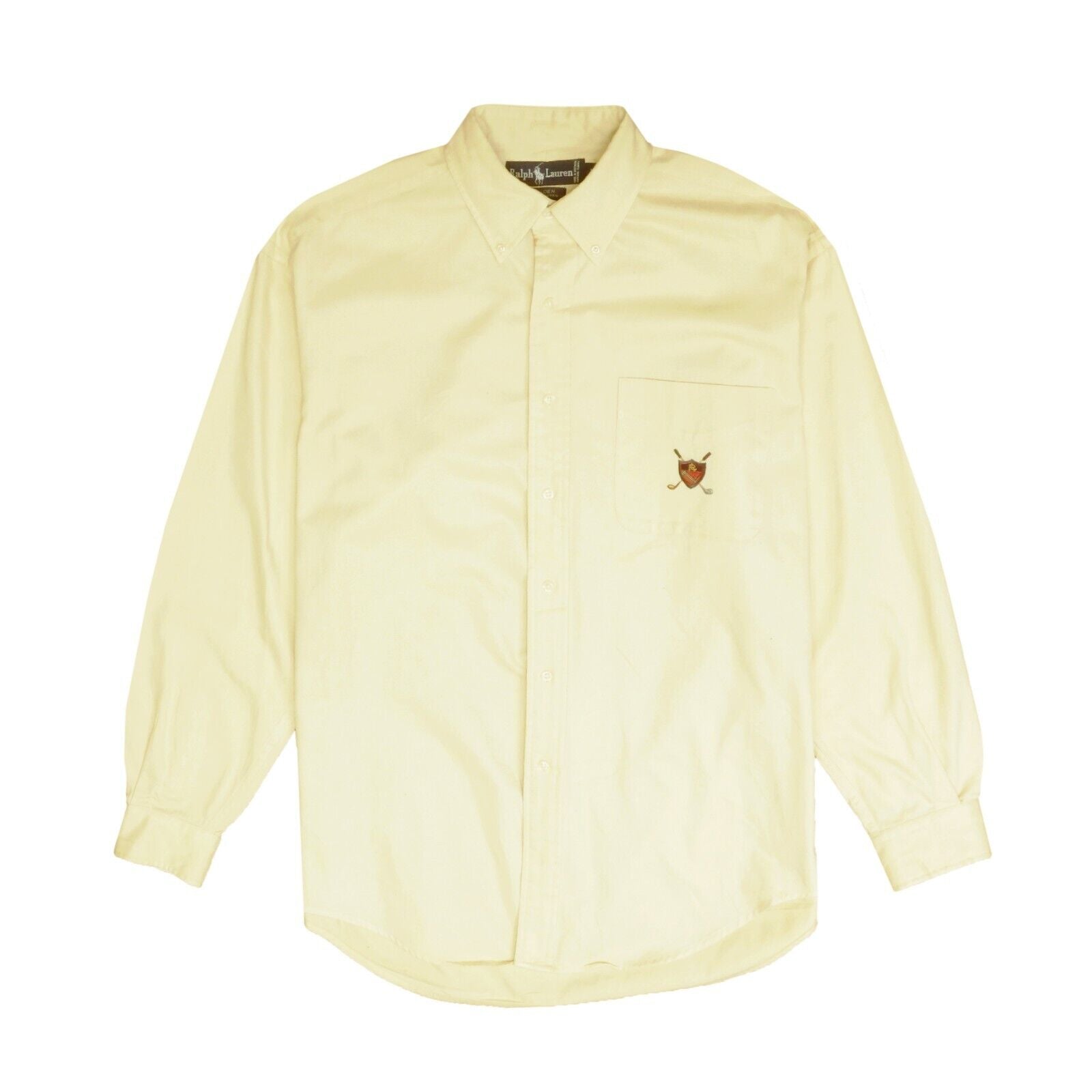 Vintage polo sales button up