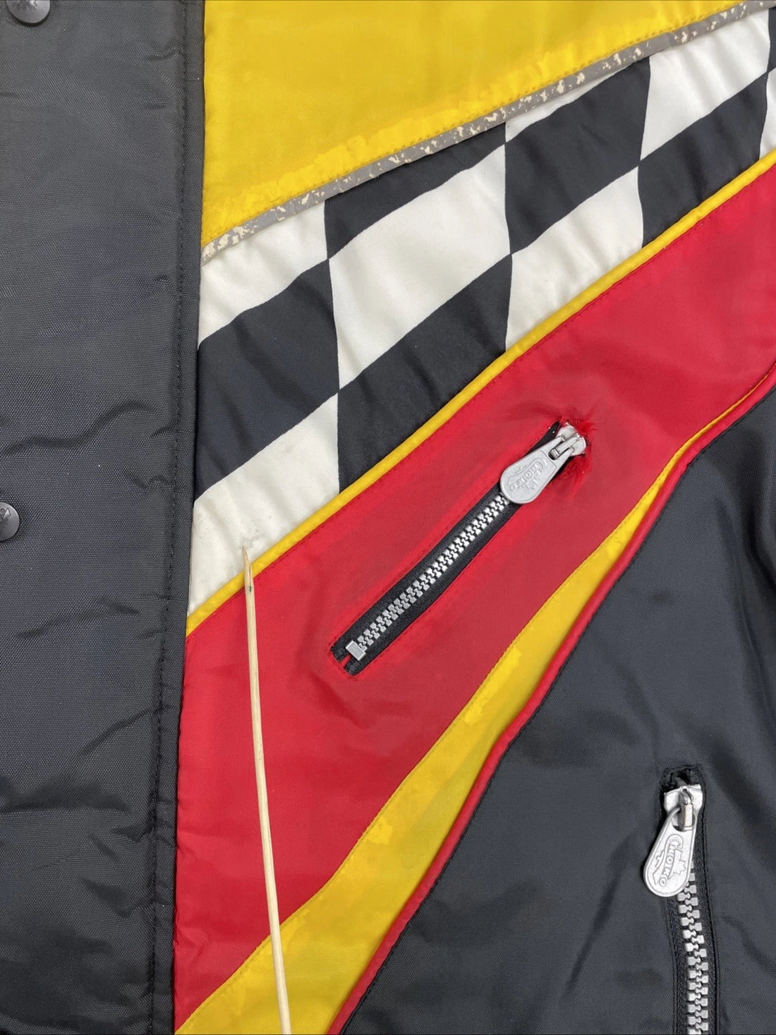 Vintage Choko Snowmobole Racing Jacket Size XL