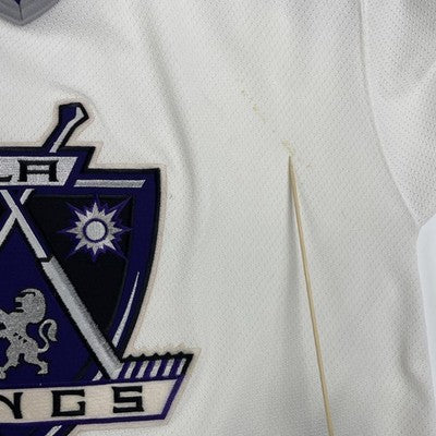 Vintage Los Angeles Kings CCM Jersey Size Large Coat Of Arms NHL