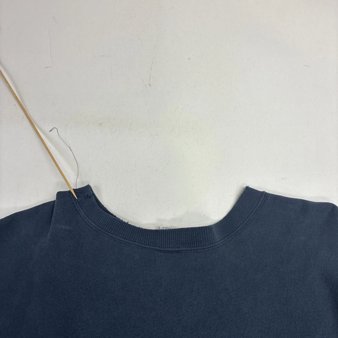 Vintage Champion Reverse Weave Spell Out Sweatshirt Size XL Blue 90s