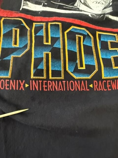 Vintage Phoenix International Raceway Racing T-Shirt Size Medium 1996 90s