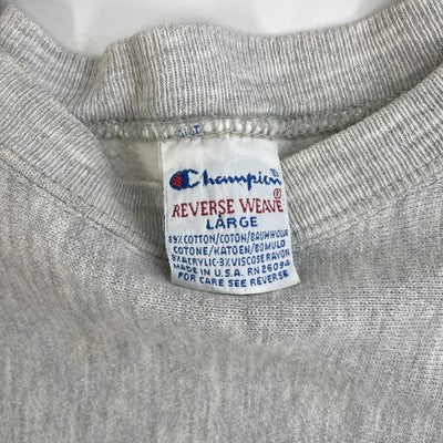 Vintage CUA Champion Reverse Weave Crewneck Sweatshirt Size Large 90s