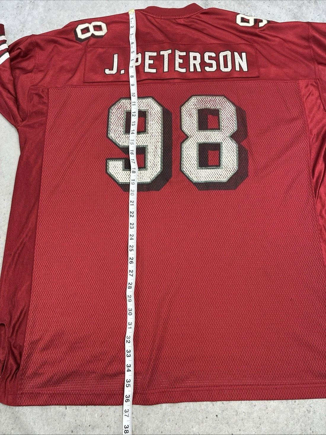 Vintage San Francisco 49ers Julian Peterson Reebok Jersey Size 2XL NFL