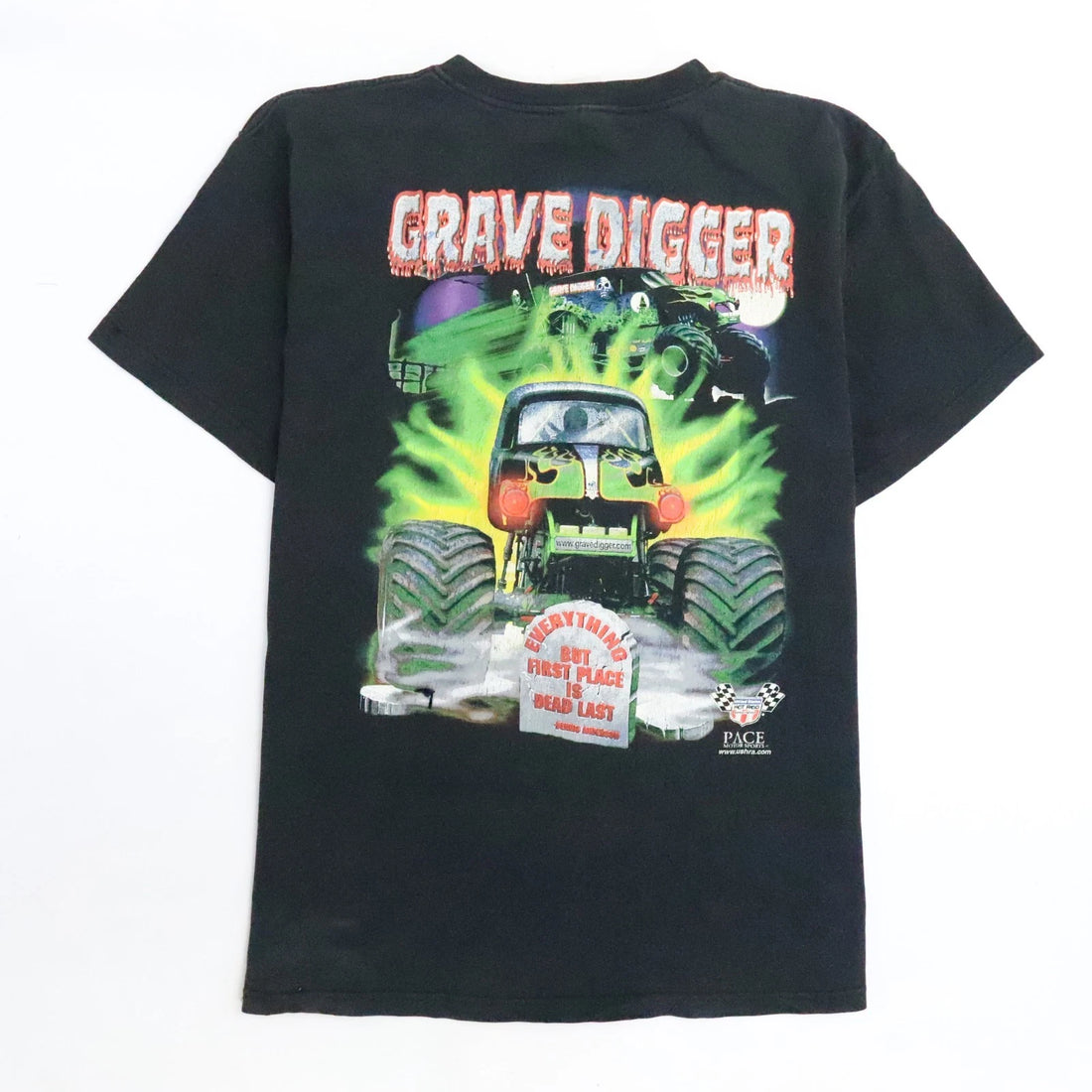 Vintage Grave Digger Monster Truck Racing T-Shirt Size Large