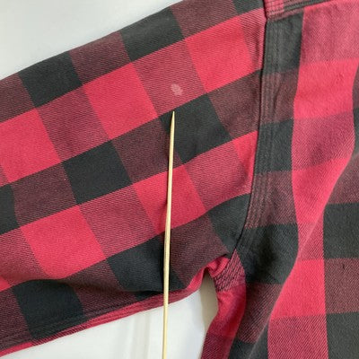 Vintage Carhartt Button Up Shirt Size XL Tall Buffalo Plaid