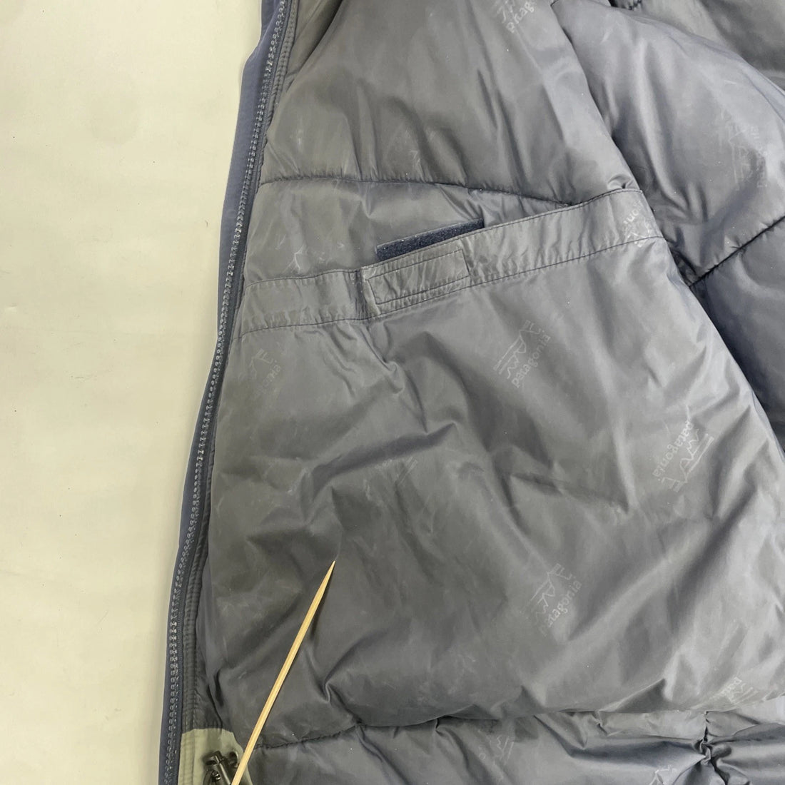 Vintage Patagonia Parka Coat Jacket Size Large Blue Insulated