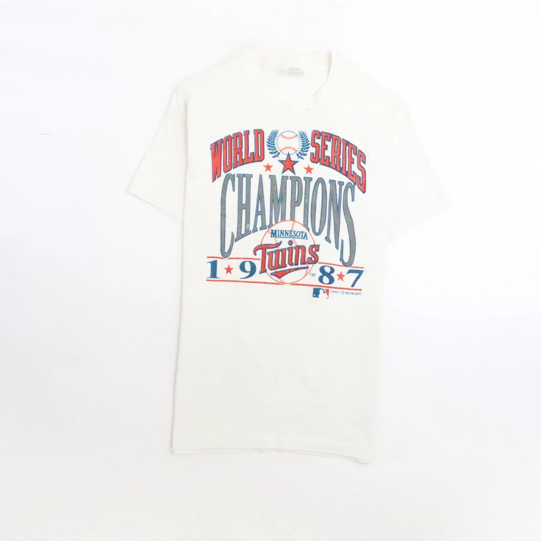 Vintage Minnesota Twins World Series Champions T-Shirt Medium 1987 80s MLB