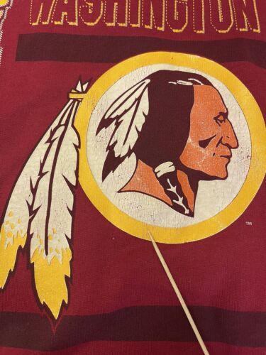 Vintage NFL Washington Redskins Sweatshirt Burgundy Large, Vintage Online