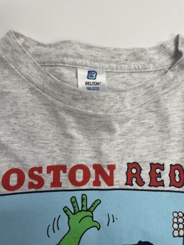 Vintage Boston Red Sox Home Of The Green Monster T-Shirt Large 1992 90s MLB