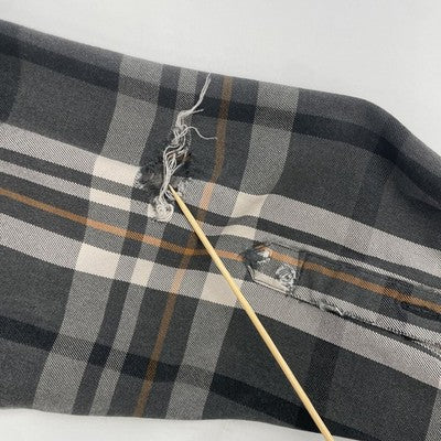 Carhartt Button Up Shirt Size 2XL Gray Plaid