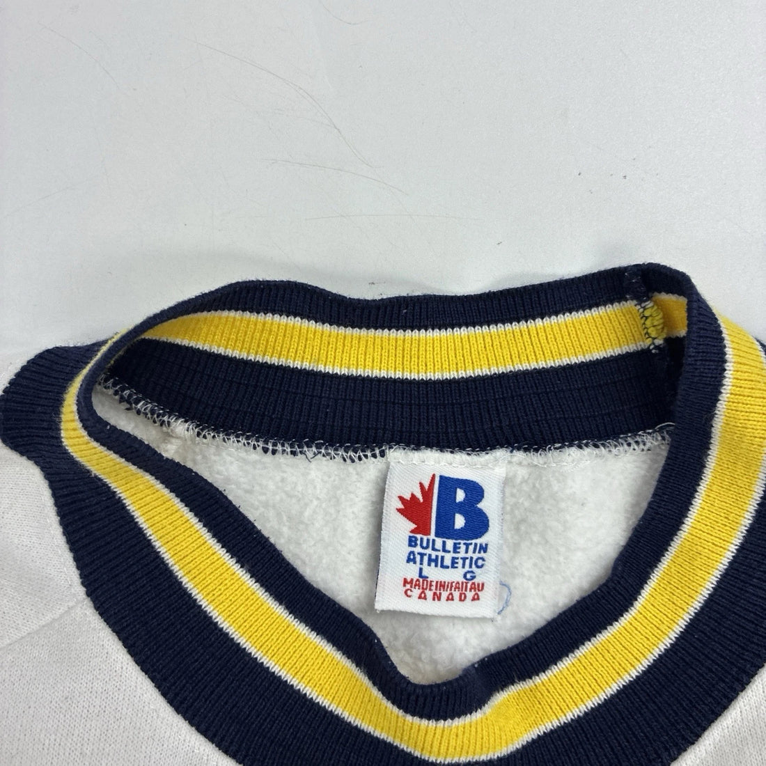 Vintage Michigan Wolverines Crewneck Sweatshirt Size Large 90s NCAA