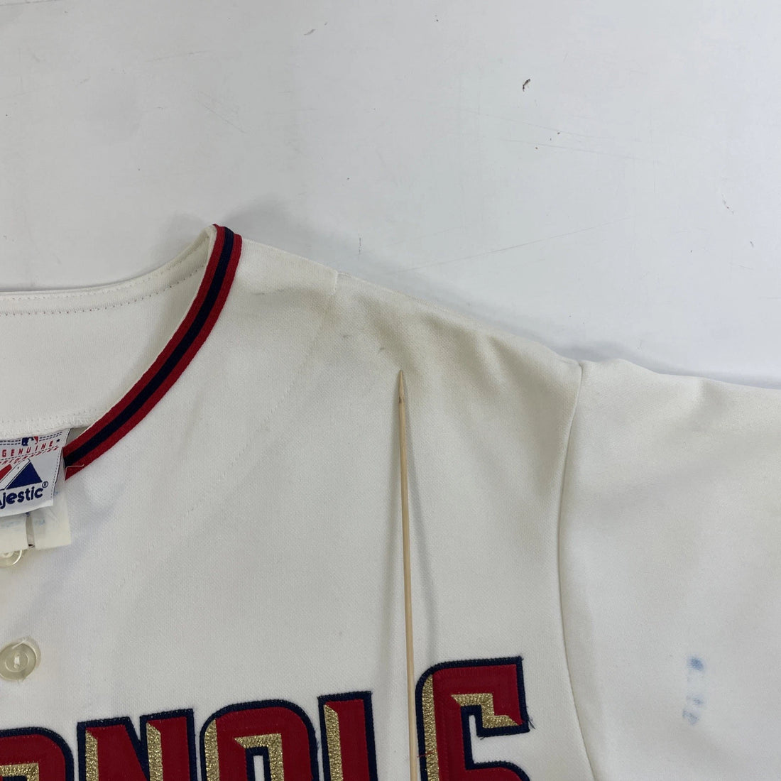 Vintage Washington Nationals Majestic Jersey Size Large MLB