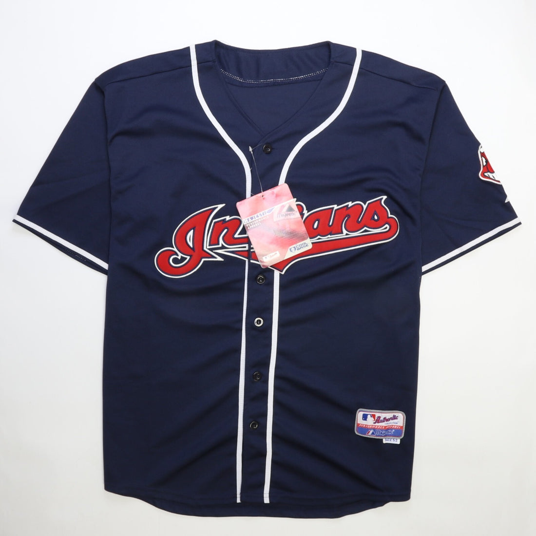 Cleveland Indians Oscar Mercado Authentic Majestic Jersey Size 52 MLB NWT