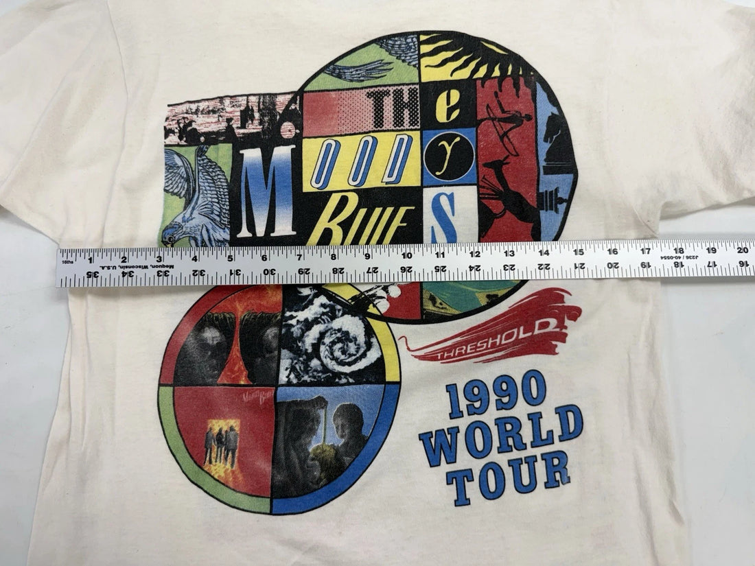 Vintage The Moody Blues Sur La Mer Threshold T-Shirt Size Large 1990 90s