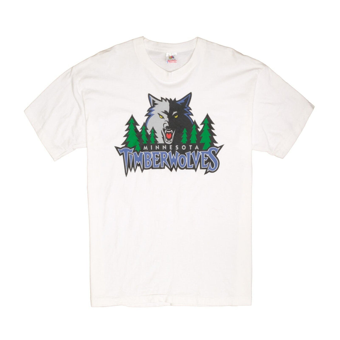 Vintage Minnesota Timberwolves T-Shirt Size XL 90s NBA
