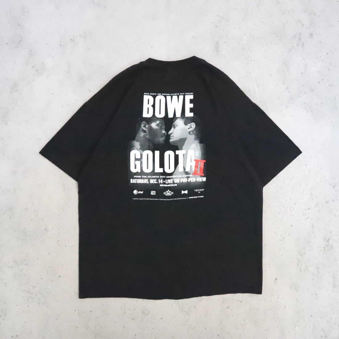 Vintage Bowe Golota II Boxing T-Shirt Size XL 1996 90s