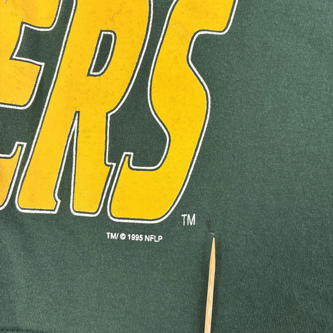 Vintage Green Bay Packers T-Shirt Size XL Wrap Around 1995 90s NFL