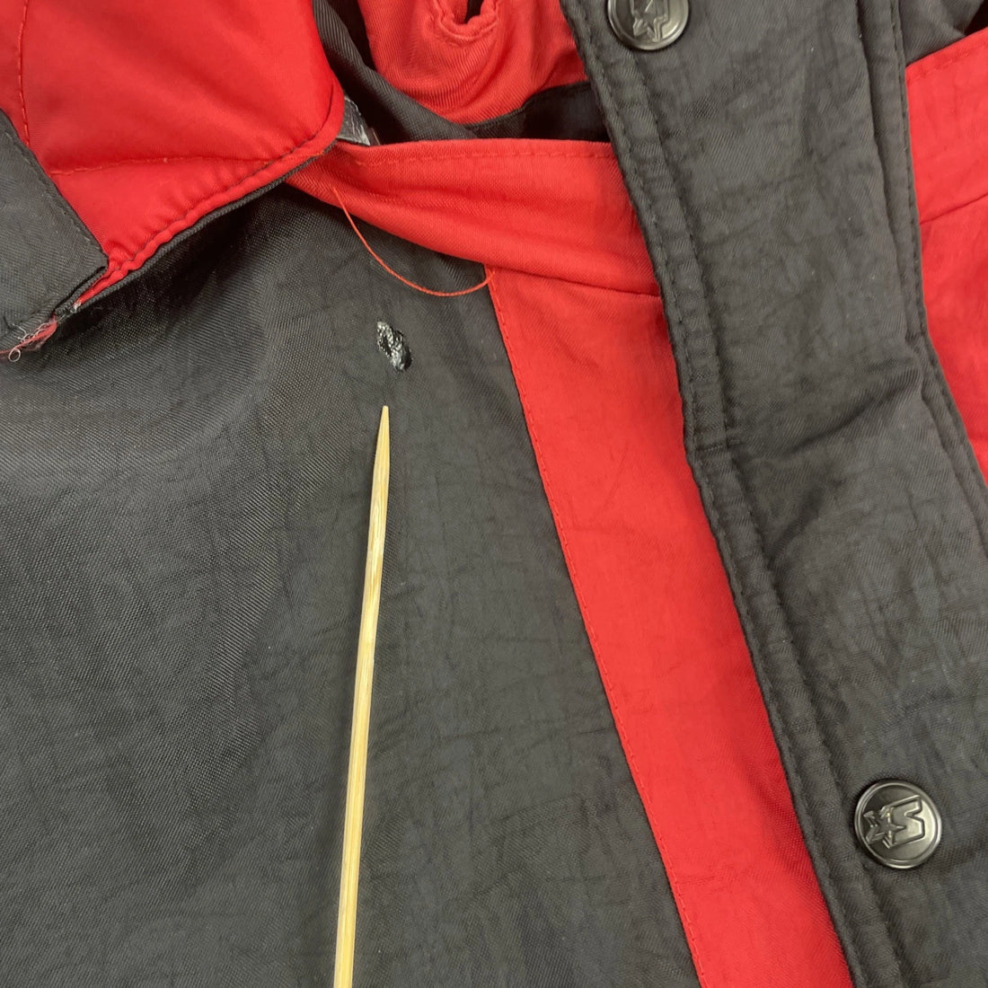 Vintage Chicago Blackhawks Starter Puffer Jacket Size Large 90s NHL