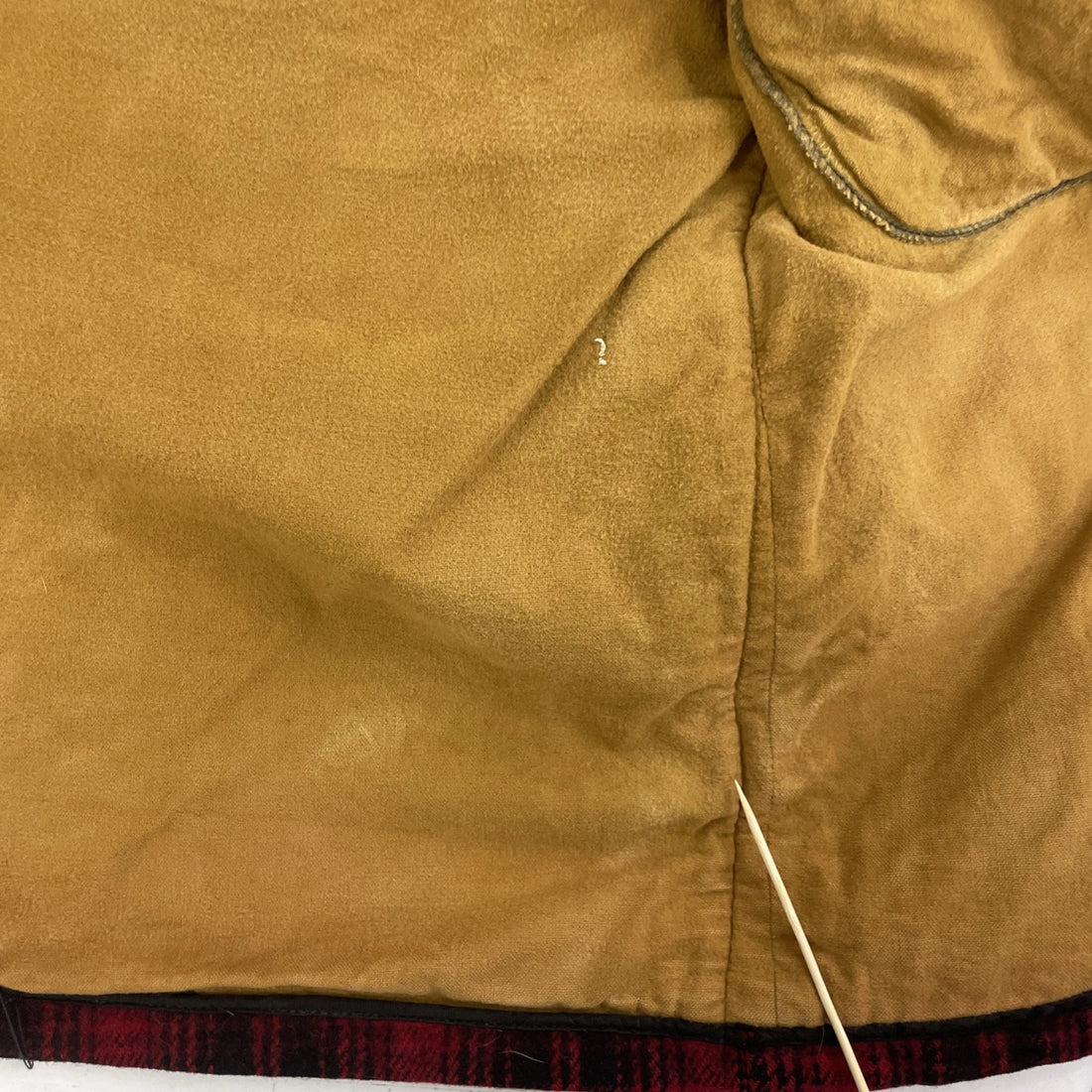 Vintage Woolrich Wool Mackinaw Hunting Coat Jacket Size 38 Plaid