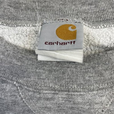 Vintage Carhartt Crewneck Sweatshirt Size 2XL Gray Embroidered