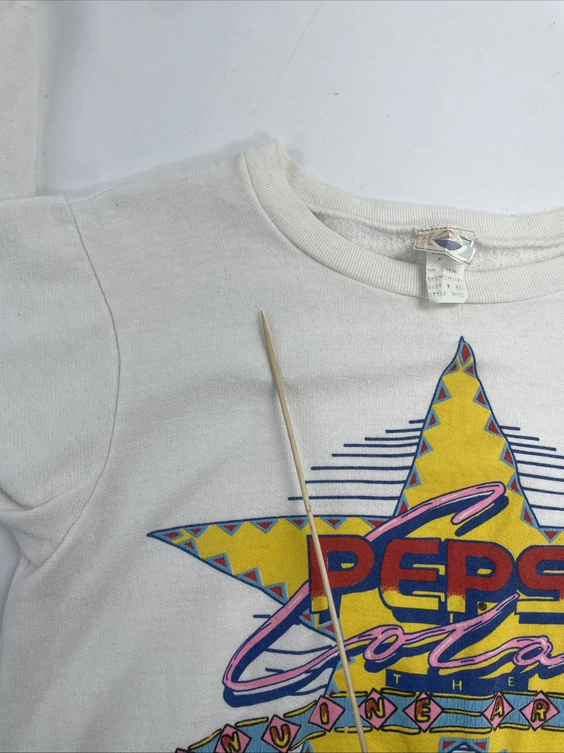 Vintage Pepsi Cola Genuine Article Sweatshirt Crewneck Size Medium
