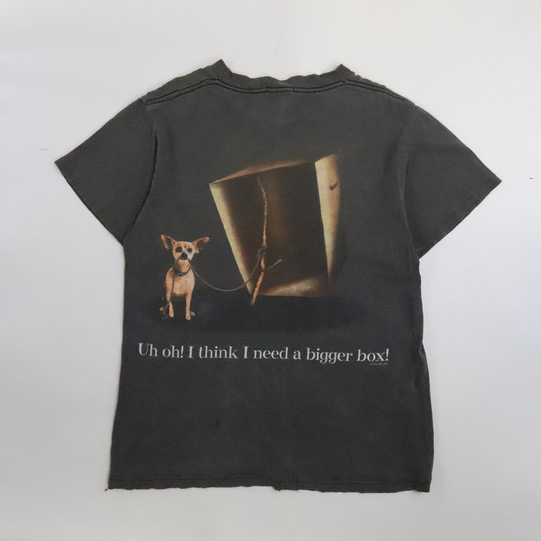Vintage Taco Bell Chihuahua Here Lizard T-Shirt Size Medium Promo