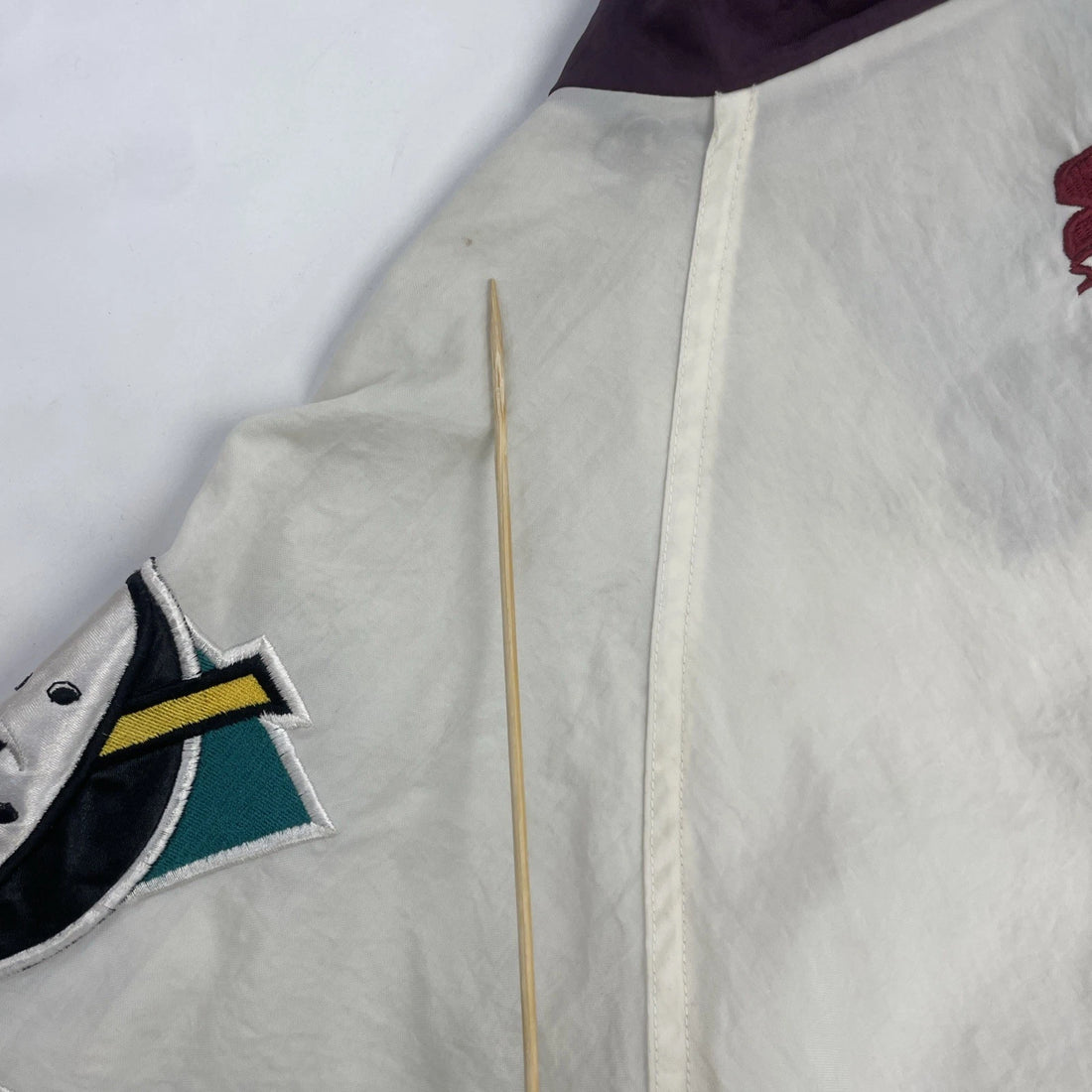 Vintage Anaheim Mighty Ducks Starter Pullover Windbreaker Jacket XL NHL
