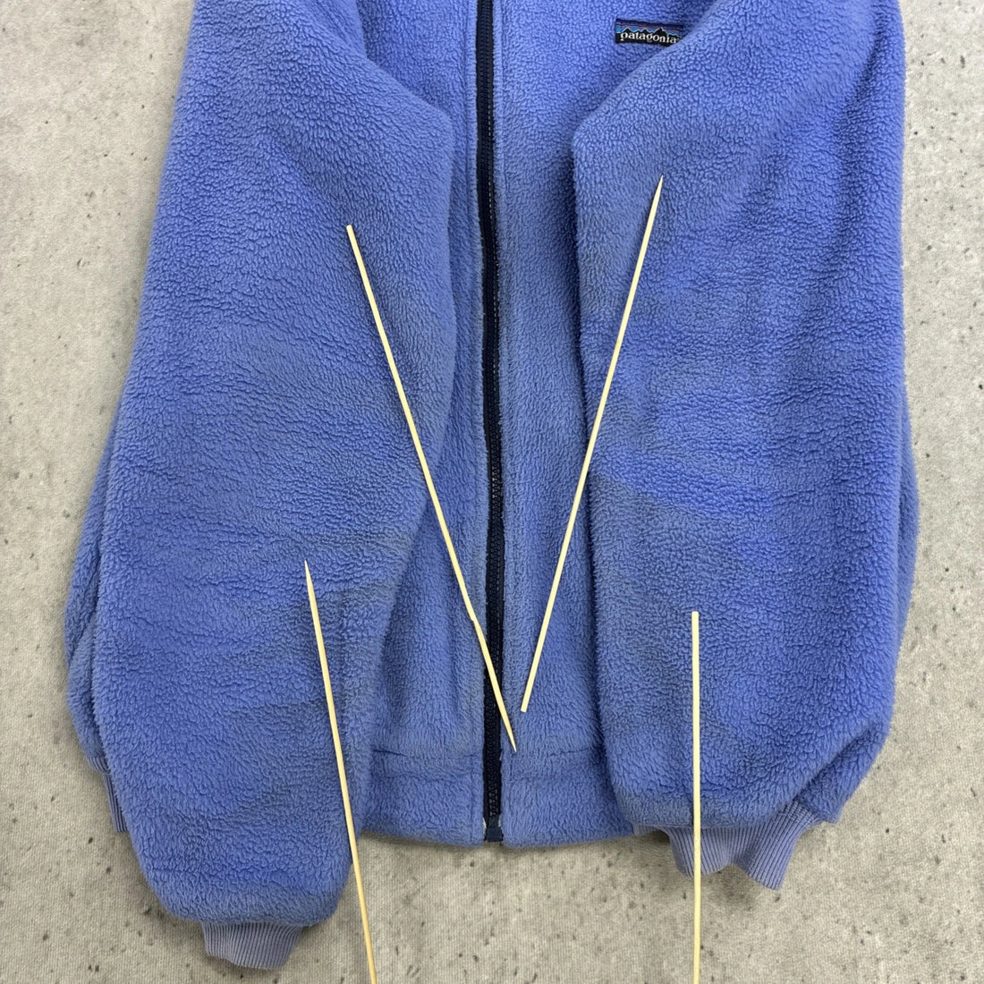 Vintage Patagonia Full Zip Fleece Jacket Womens Size 14 90s