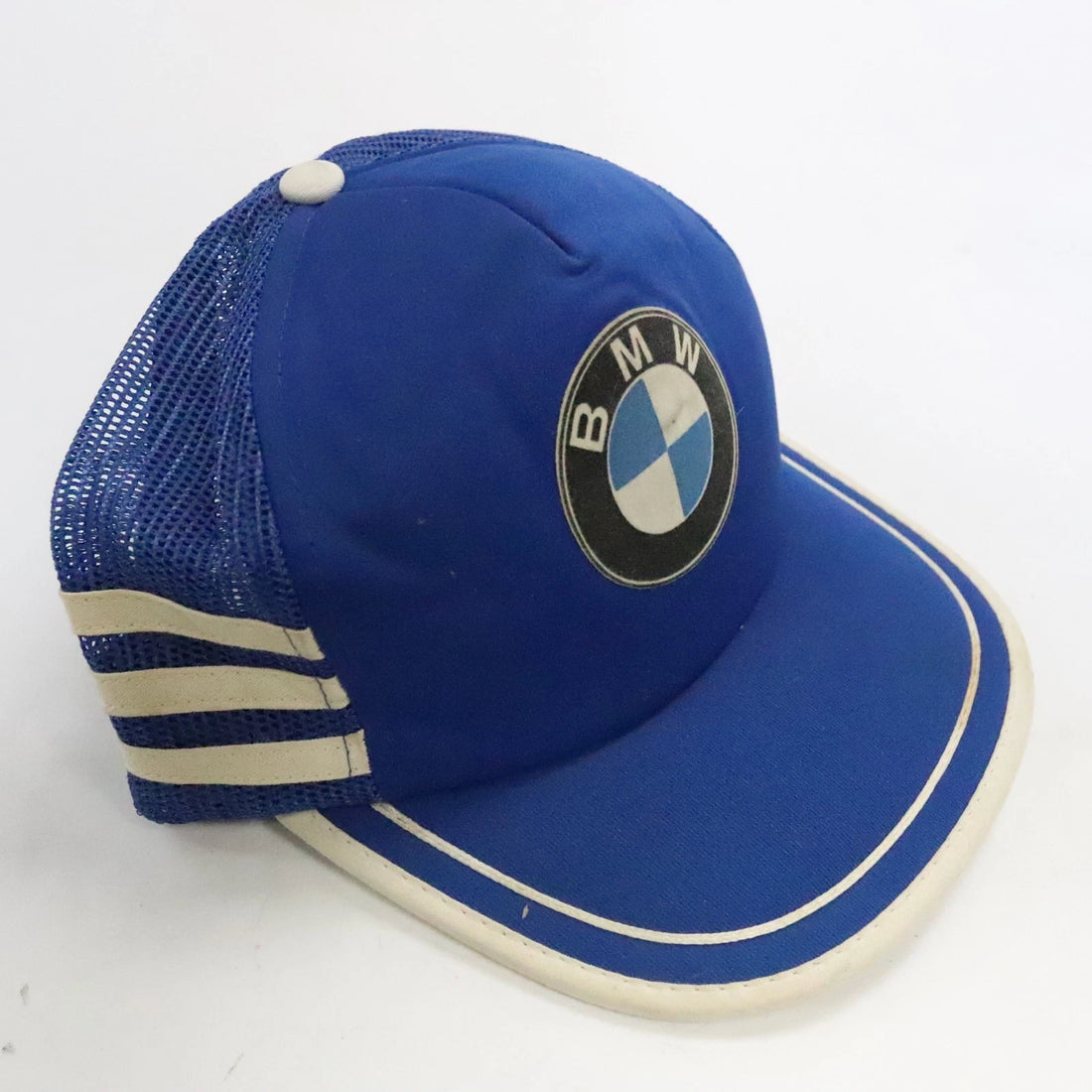 Vintage BMW Mesh Trucker Snapback Hat Cap OSFA