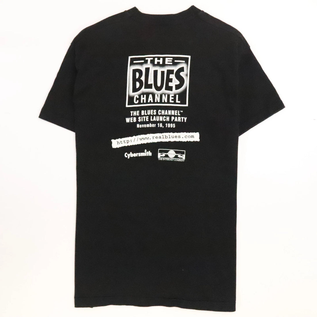 Vintage Mai Cramer's Real Blues Channel T-Shirt Size Large 90s