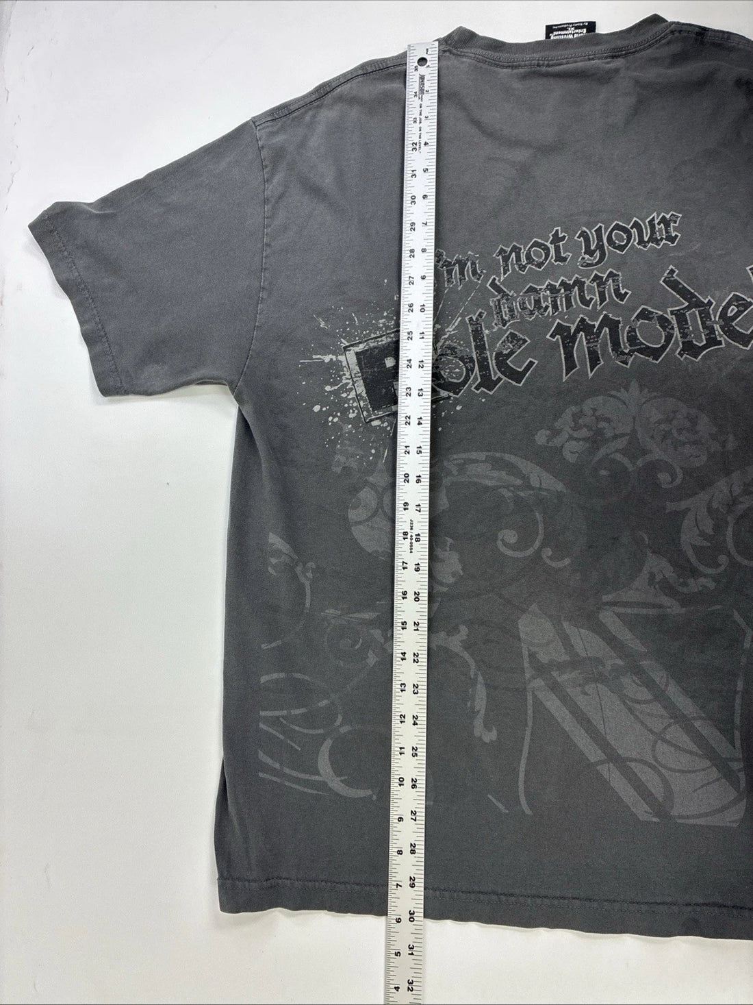 Vintage Edge Crude Lewd Tattooed Wrestling T-Shirt Size XL WWE