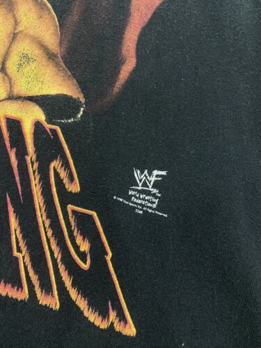 Vintage Smell What The Rock Is Cooking Wrestling T-Shirt XL 1998 90s WWF