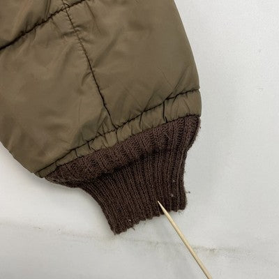 Vintage Walls Blizzard-Pruf Quilted Puffer Jacket Size Large Brown