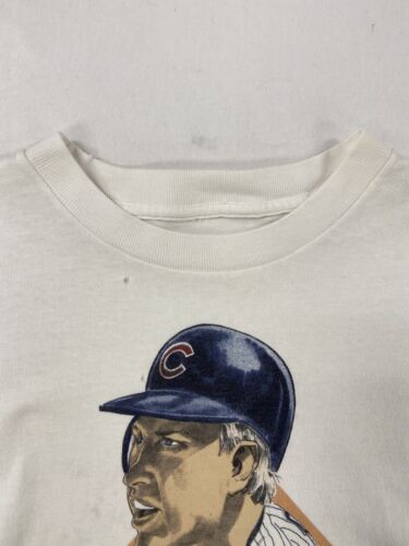 Vintage Mark Grace Chicago Cubs Caricature Salem T-Shirt Size Small 19 –  Throwback Vault