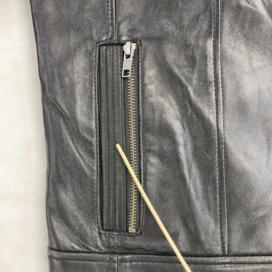 Danier Leather Coat Jacket Size Small Black