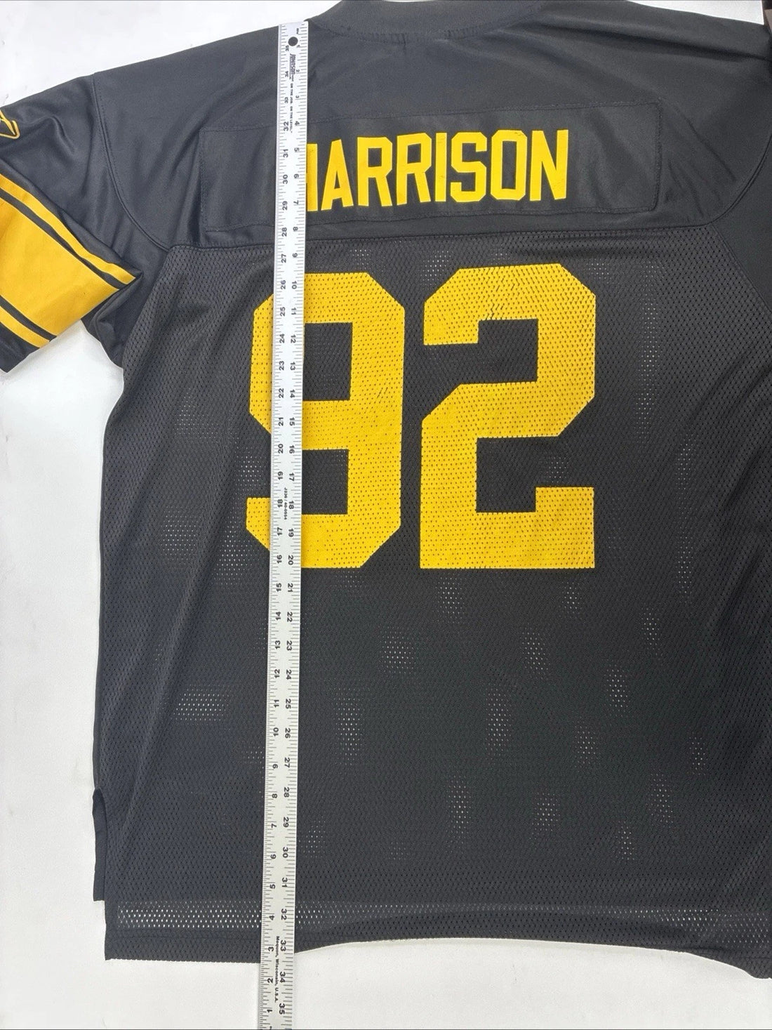 Vintage Pittsburgh Steelers James Harrison Reebok Jersey Size Large NFL