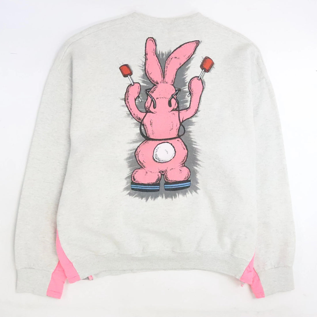 Vintage Energizer Bunny Breakthrough Crewneck Sweatshirt 2XL Batteries Promo 90s