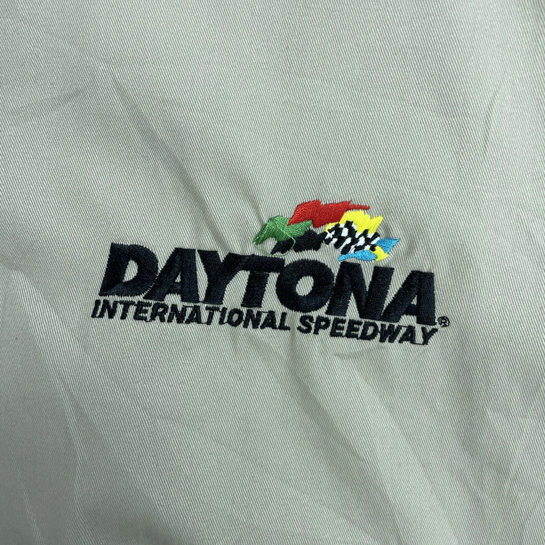 Vintage Daytona International Speedway Racing Harrington Bomber Jacket Size XL