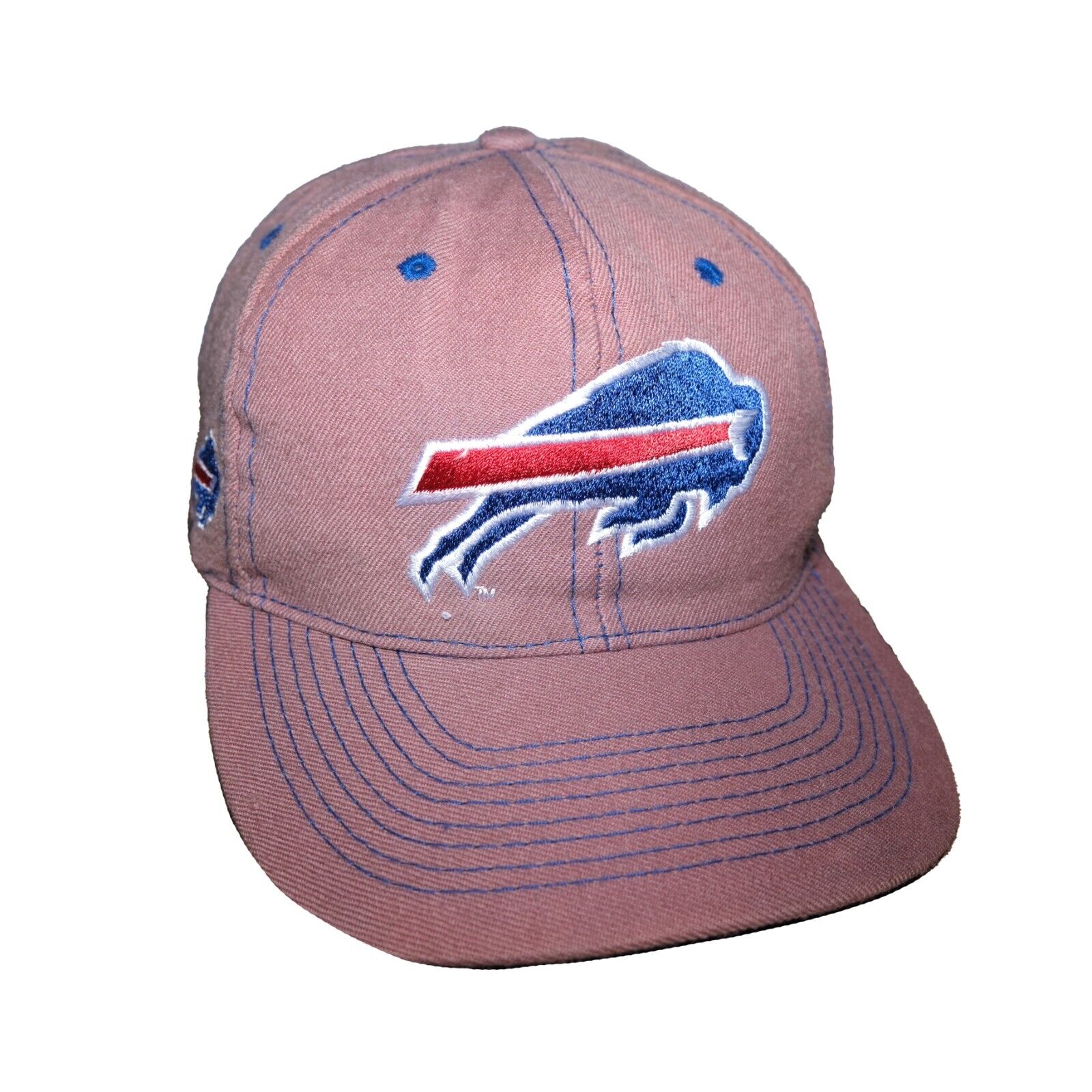 Vintage Buffalo Bills American Needle Blockhead Wool Snapback