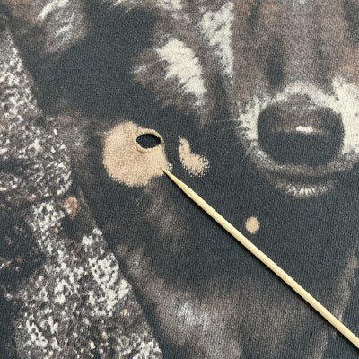 Vintage Wolf Radical Nature T-Shirt Size XL All Over Print