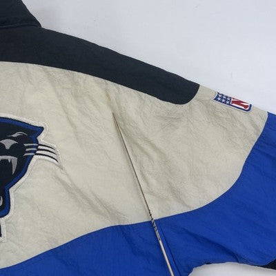 Vintage Carolina Panthers Apex One Puffer Jacket Size Large NFL